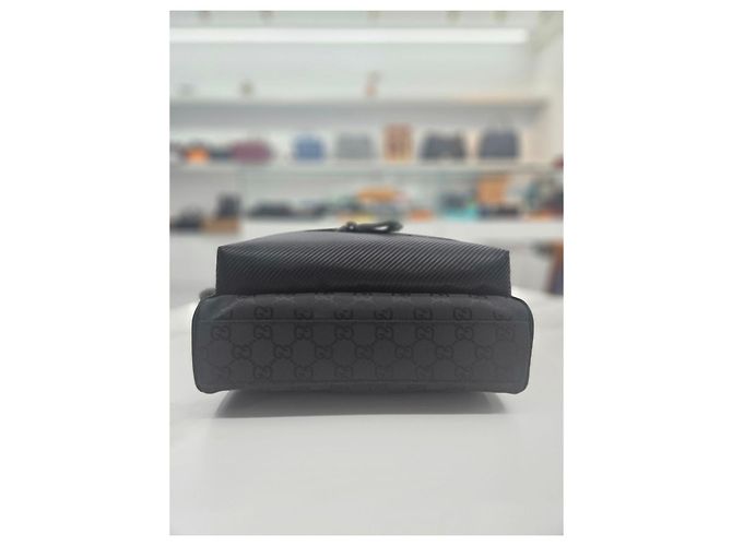 Gucci Borsa a tracolla Nexus Medium Black Messenger - vista 15