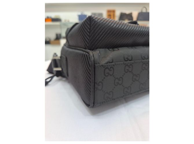 Gucci Borsa a tracolla Nexus Medium Black Messenger - vista 18