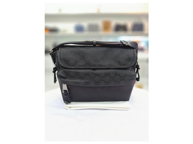 Gucci Borsa a tracolla Nexus Medium Black Messenger - vista 2