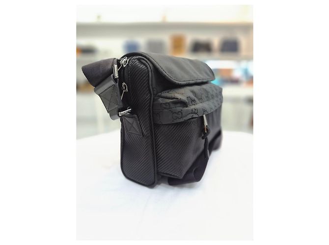 Gucci Borsa a tracolla Nexus Medium Black Messenger - vista 5