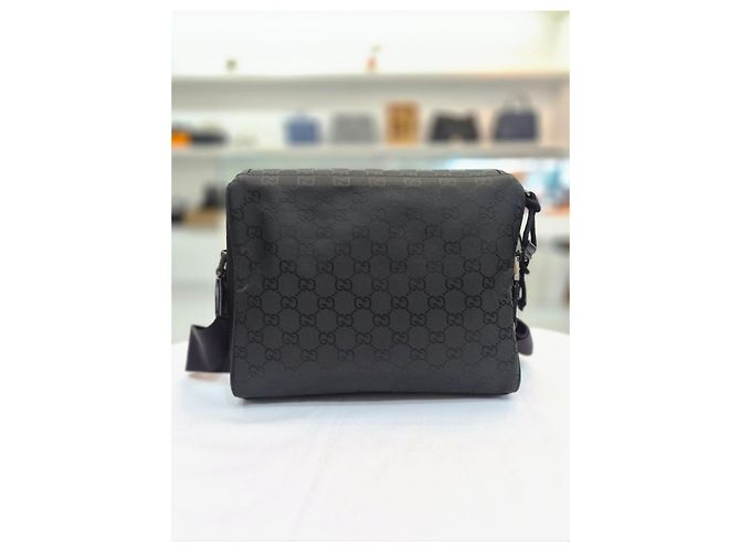 Gucci Borsa a tracolla Nexus Medium Black Messenger - vista 6