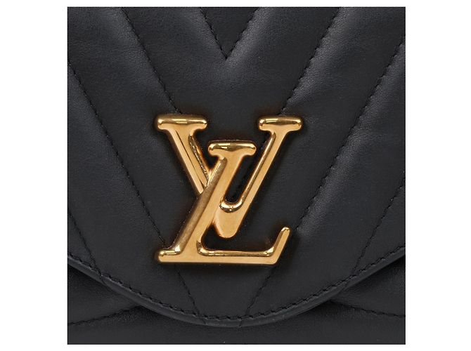 Louis Vuitton New Wave Chain Bag Black - vista 3