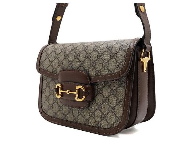 Gucci Borsa a tracolla in tela Horsebit - vista 3