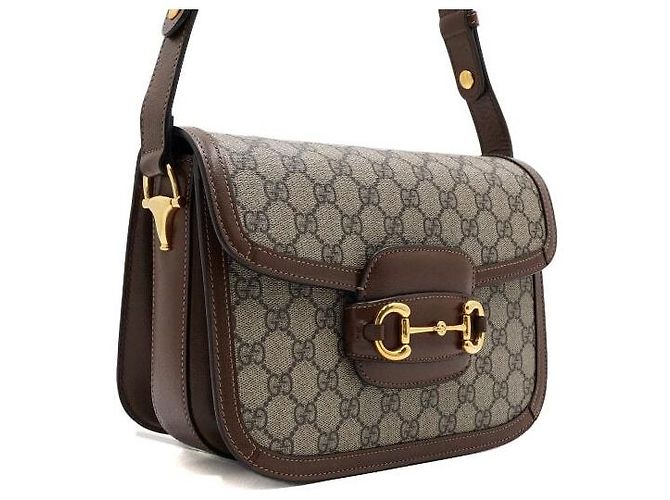 Gucci Borsa a tracolla in tela Horsebit - vista 4