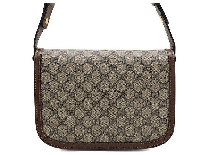Gucci Borsa a tracolla in tela Horsebit - vista 5