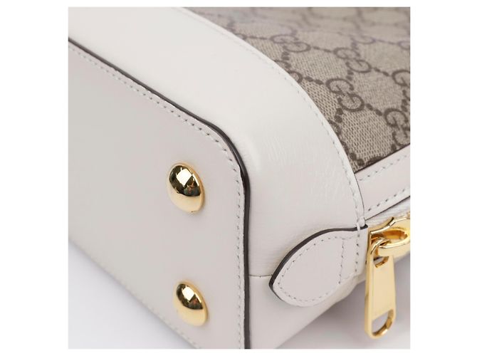 Gucci Horsebit Small Top Handle Bag Weiß - Ansicht 10
