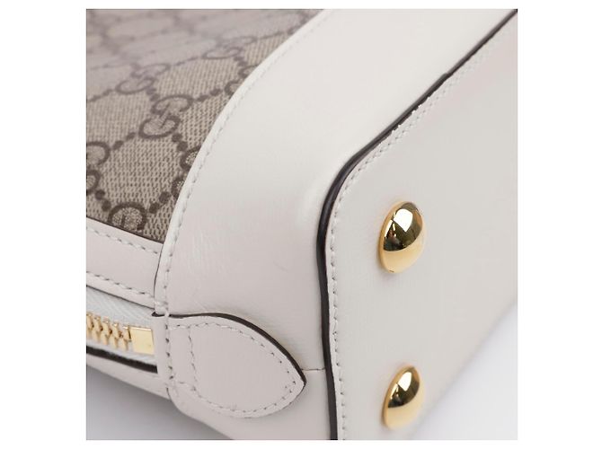 Gucci Horsebit Small Top Handle Bag Weiß - Ansicht 9