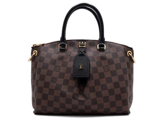 Louis Vuitton Borsa a mano e a tracolla Odéon PM Damier Ebene da donna - vista 2