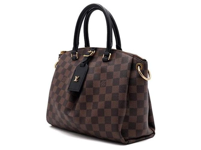 Louis Vuitton Borsa a mano e a tracolla Odéon PM Damier Ebene da donna - vista 3