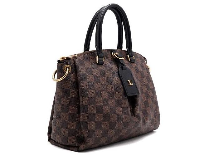 Louis Vuitton Borsa a mano e a tracolla Odéon PM Damier Ebene da donna - vista 4