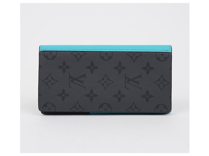 Louis Vuitton Portafoglio lungo da uomo Monogram Eclipse - vista 3