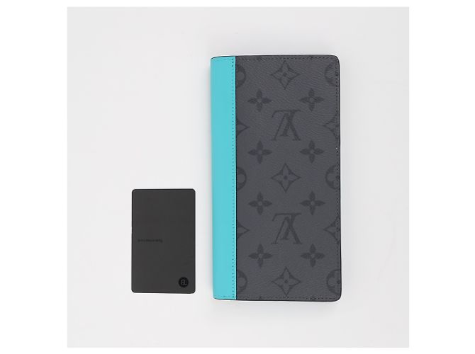 Louis Vuitton Portafoglio lungo da uomo Monogram Eclipse - vista 9