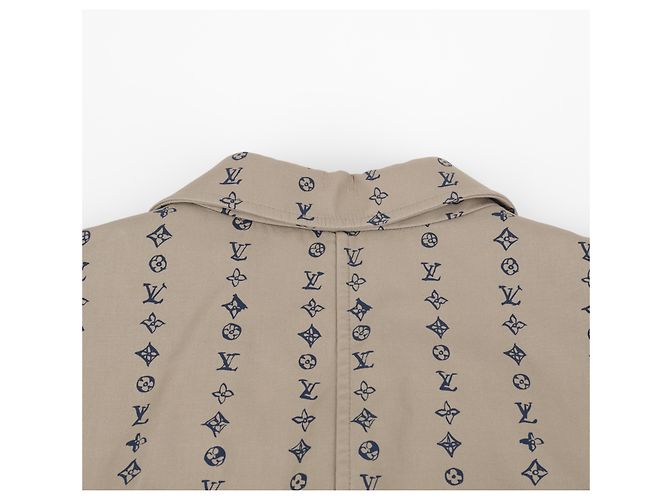 Louis Vuitton Monogram Long Coat Size - view 10