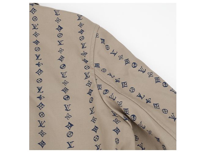 Louis Vuitton Monogram Long Coat Size - view 11