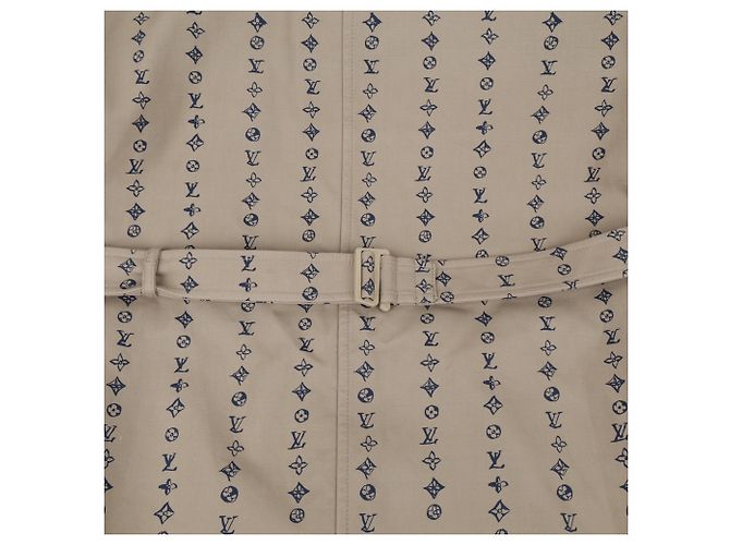 Louis Vuitton Monogram Long Coat Size - view 12