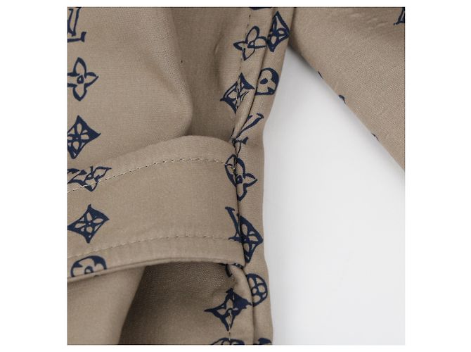 Louis Vuitton Monogram Long Coat Size - view 13
