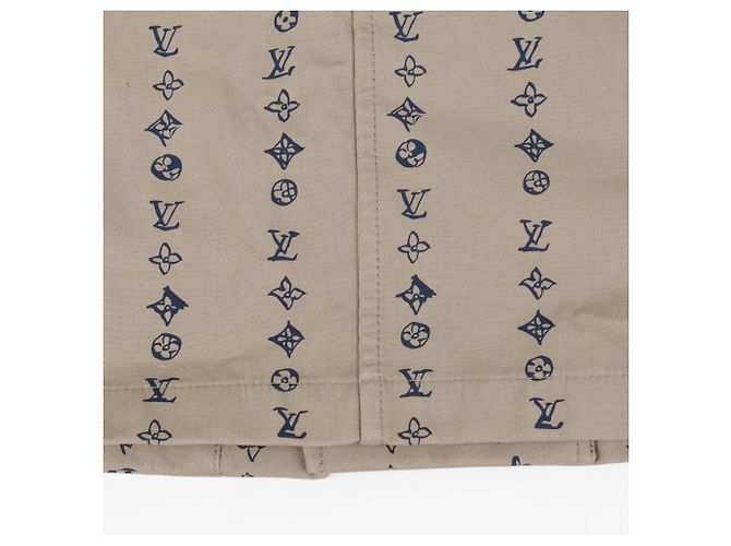 Louis Vuitton Monogram Long Coat Size - view 14