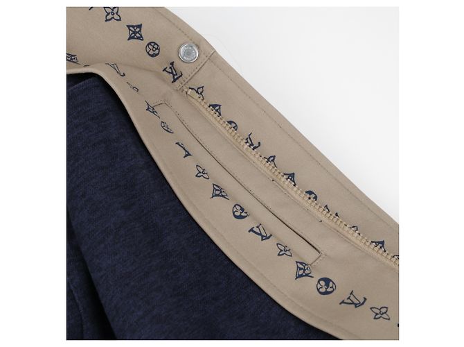 Louis Vuitton Monogram Long Coat Size - view 18