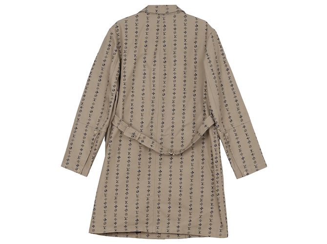Louis Vuitton Monogram Long Coat Size - view 2