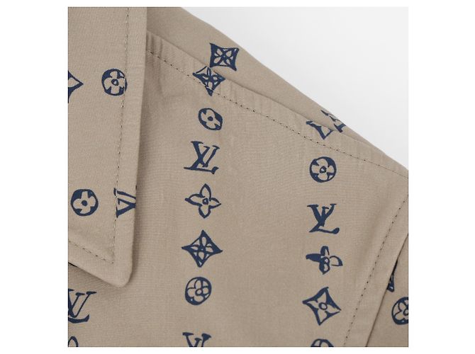 Louis Vuitton Monogram Long Coat Size - view 21