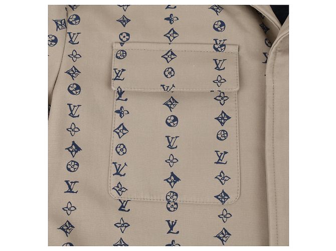 Louis Vuitton Monogram Long Coat Size - view 5