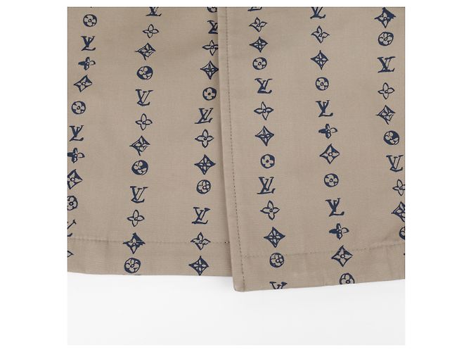 Louis Vuitton Monogram Long Coat Size - view 7