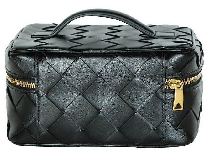 Bottega Veneta Borsa Tote Vanity Case Intrecciato - vista 3