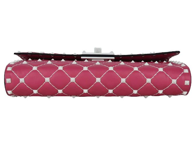 Valentino Borsa crossbody con catena e borchie Spike - vista 4