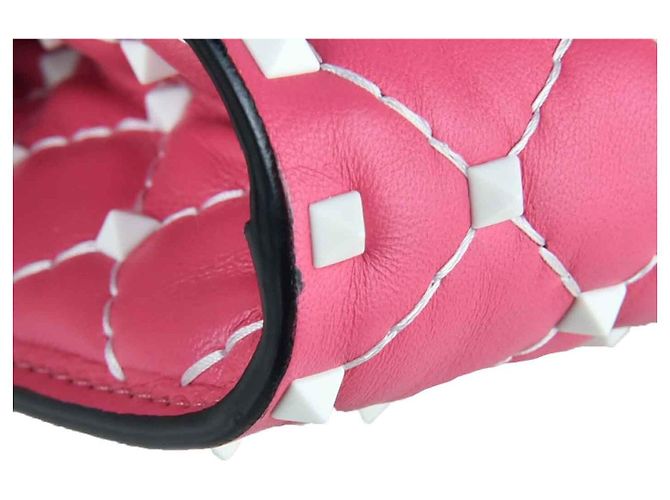 Valentino Borsa crossbody con catena e borchie Spike - vista 6