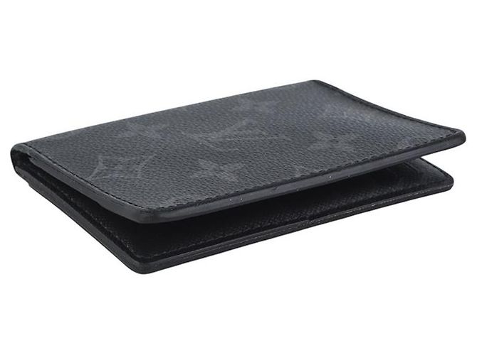 Louis Vuitton Tarjetero Pocket Organizer Monogram Eclipse - vista 3