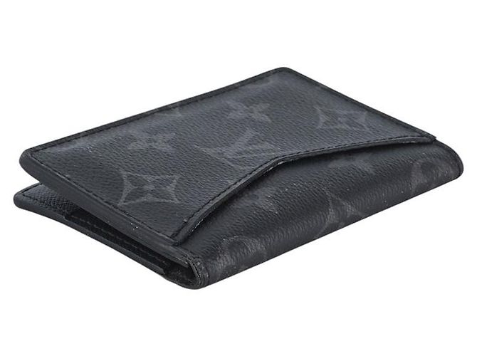 Louis Vuitton Tarjetero Pocket Organizer Monogram Eclipse - vista 4