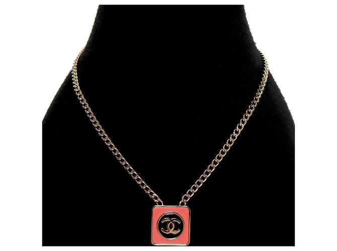 Chanel Collana Quadrata Smaltata - vista 5