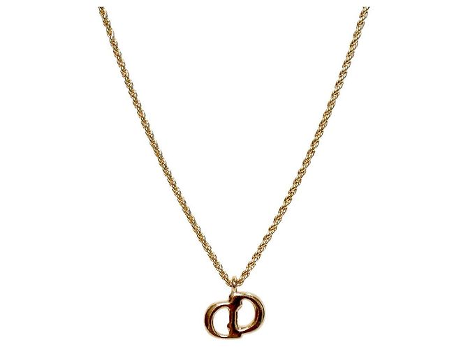 Collana Dior CD Oro in Metallo - vista 2