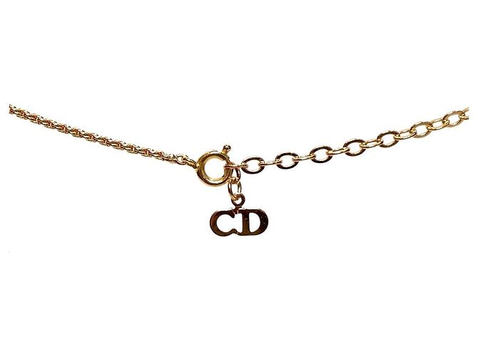 Collana Dior CD Oro in Metallo - vista 3