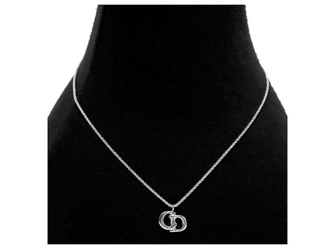 Collana Dior argento - vista 5