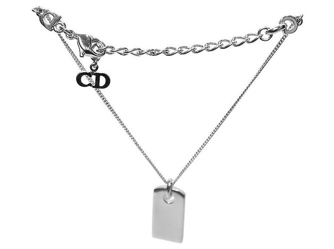Dior Pulsera de plata Cubic Plate - vista 3