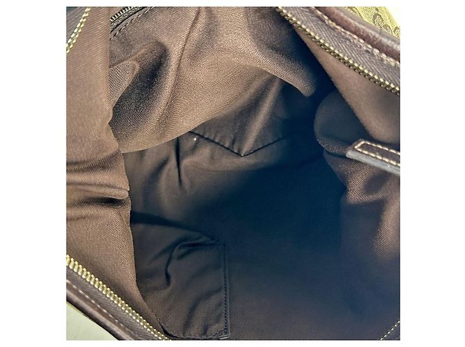 Gucci Abby Canvas Hobo-Tasche mit D-Ringen - Ansicht 11