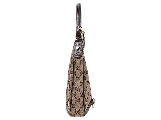 Gucci Abby Canvas Hobo-Tasche mit D-Ringen - Ansicht 2