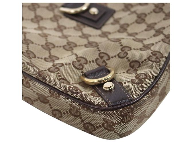 Gucci Abby Canvas Hobo-Tasche mit D-Ringen - Ansicht 5