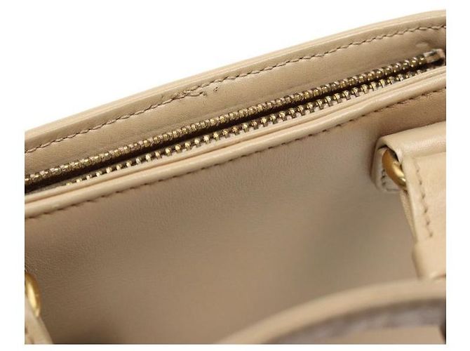 Chanel CC Gürteltasche Beige Leder - Ansicht 6