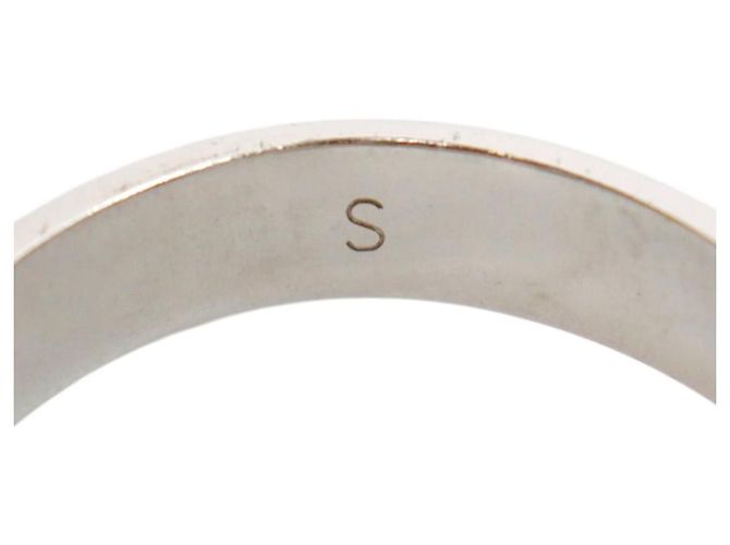 Fendi Bracciale Rigido FF Rosa Argento - vista 6