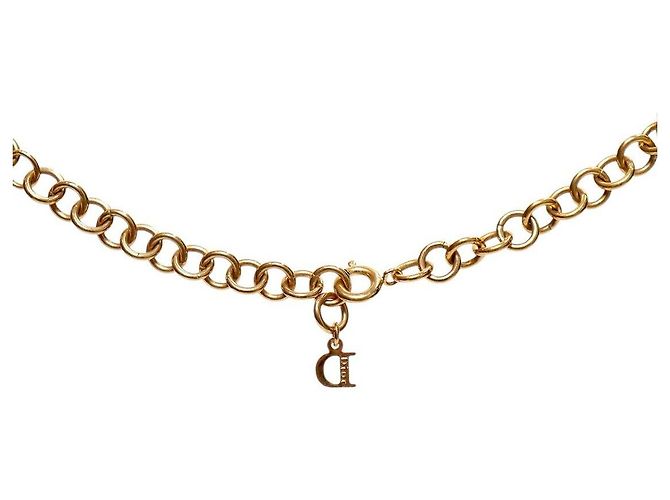 Dior Collana Cuore Cubic con Lucchetto e Chiave Oro - vista 3