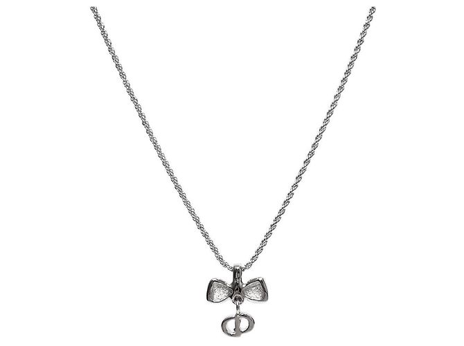 Dior Collana Ribbon CD Silver - vista 2