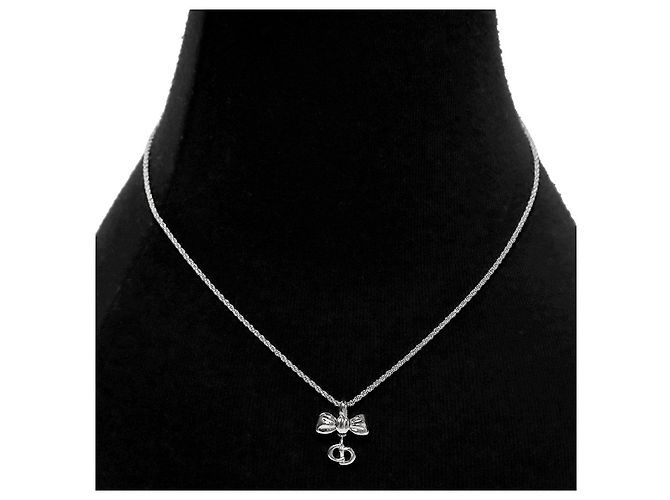 Dior Collana Ribbon CD Silver - vista 5