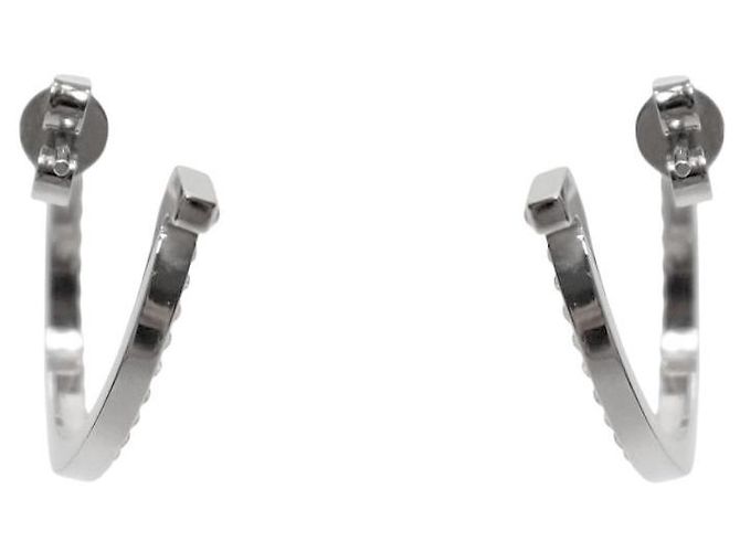 Salvatore Ferragamo Orecchini Gancini Cubic - vista 3
