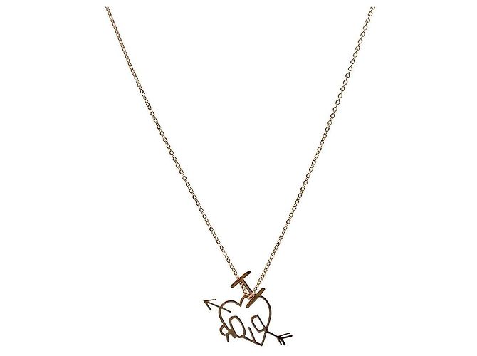 Dior Collana Cupid Heart Gold - vista 2