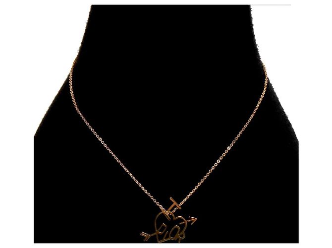 Dior Collana Cupid Heart Gold - vista 5