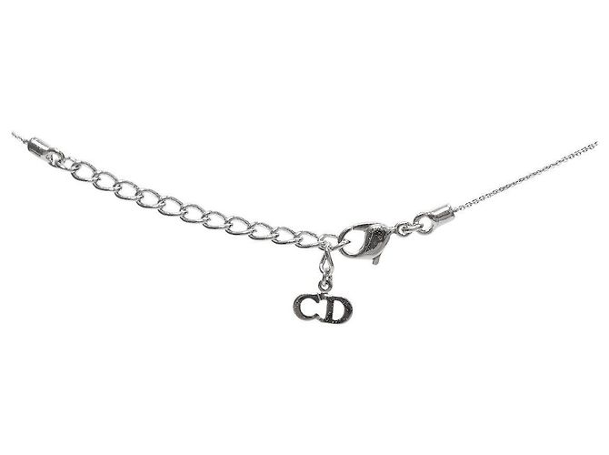 Dior Vertical CD Silver Halskette - Ansicht 3
