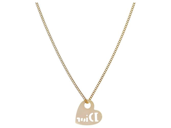 Dior Collana a cuore in madreperla e oro - vista 2