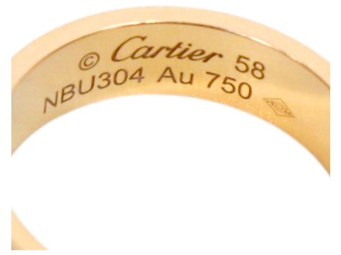 Anello Cartier Love in oro 18K - vista 5